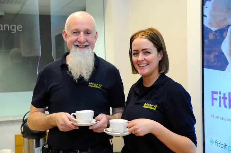 Tom Walsh and his daughter Eilis who work in the business
